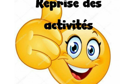 Reprise des activités